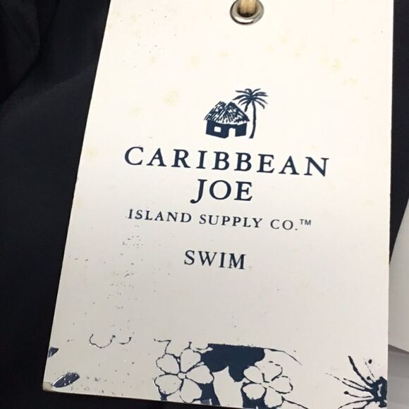 Caribbean Joe High Rise Bikini Bottoms (C) - Picture 7 of 7